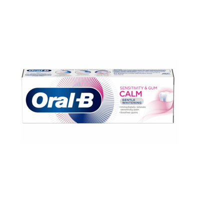 Oral-B Sensitive & Gum Calm Gentle Whitening Toothpaste 75ml - Shams Shopping Centre Oral-B  