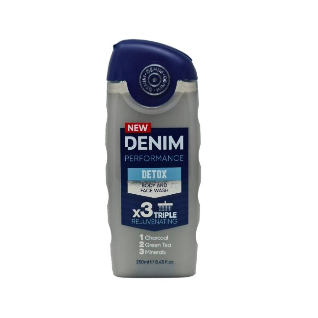 Denim Detox Body & Face Wash 250ml
