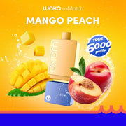 Relx Waka Disposable Mango Peach 3% (Without Battery) - Shams Shopping Centre Relx  