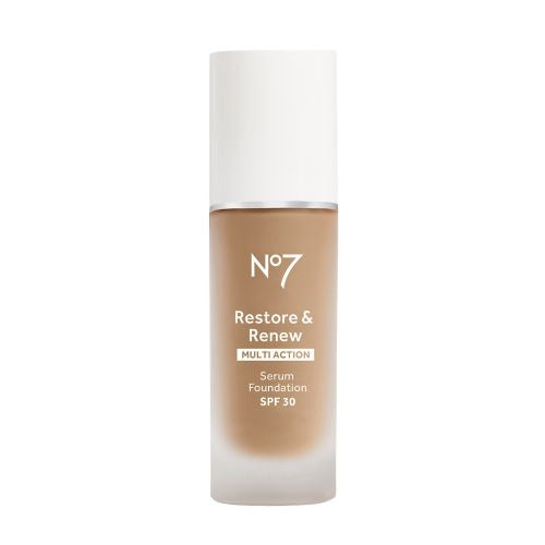 Boots No 7 Restore & Renew Foundation Cool Vanilla 30ml - Shams Shopping Centre Boots  