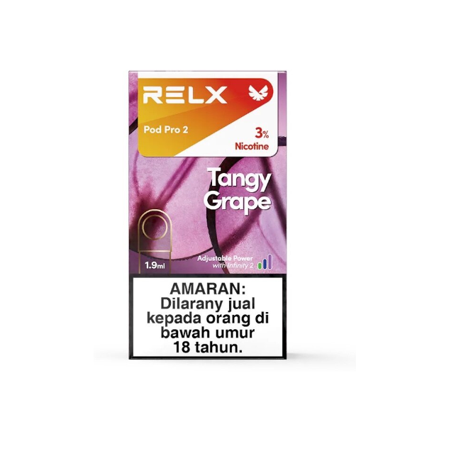 Relx Tangy Grape Pod 3%