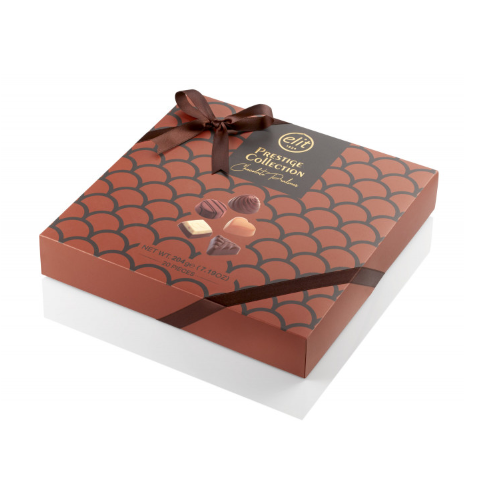 Elit Prestige Collection Chocolate Pralines Box-Brown 204g