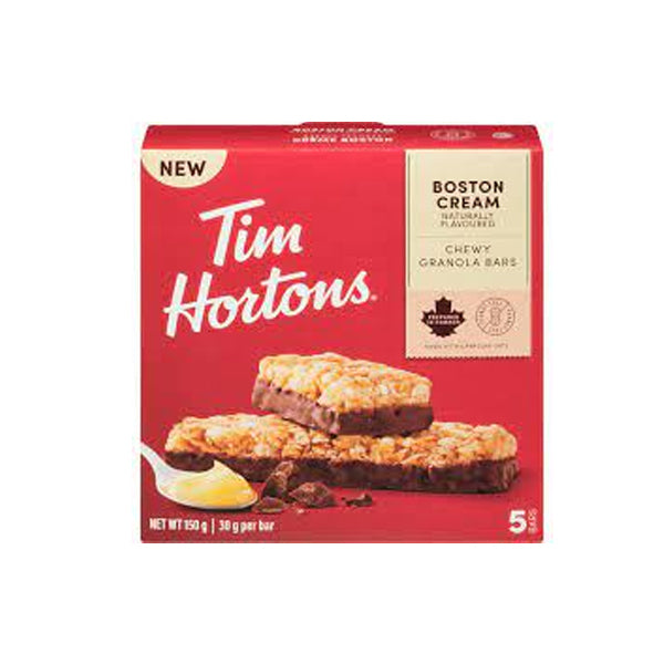 Tim Hortons Boston Cream Granola Bars 150g