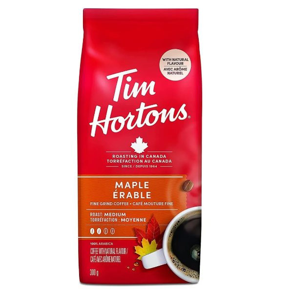 Tim Hortons Original Maple Gound Coffee 300g
