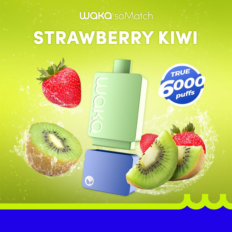 Relx Waka Disposable Strawberry Kiwi 3% - Shams Shopping Centre Relx  