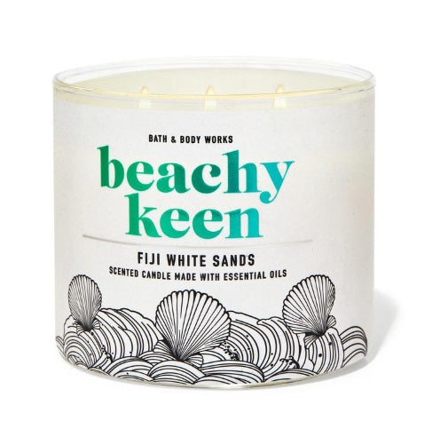 BBW White Barn Beachy Keen Scented Candle 411g - Shams Shopping Centre Bath & Body Works  