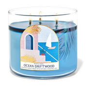 BBW White Barn Ocean Driftwood Scented Candle 411g - Shams Shopping Centre Bath & Body Works  