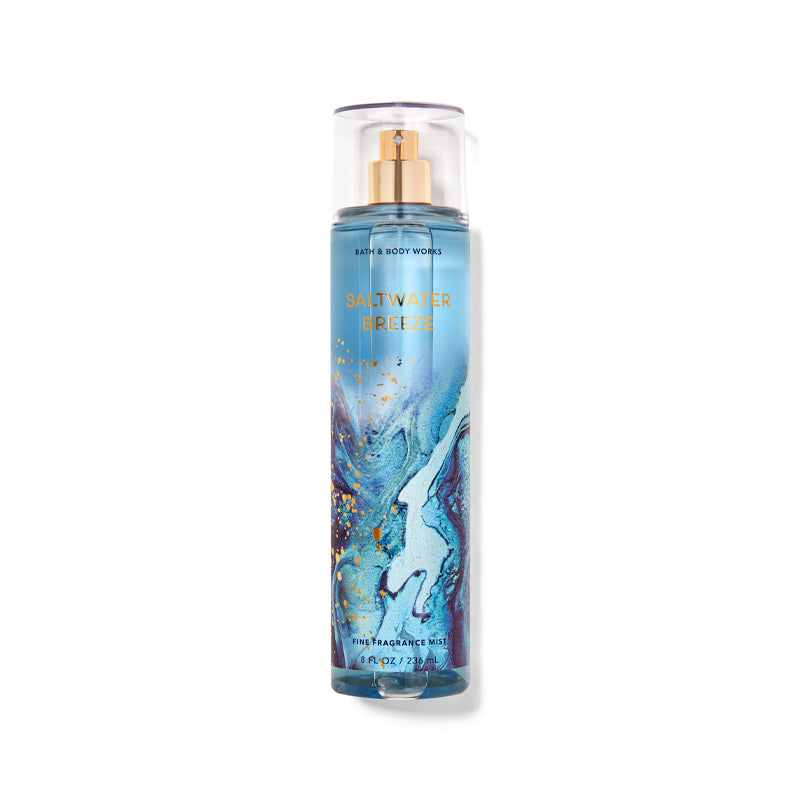 BBW Saltwater Breeze Fine Fragnance Body Mist 236ml - Shams Shopping Centre Bath & Body Works  
