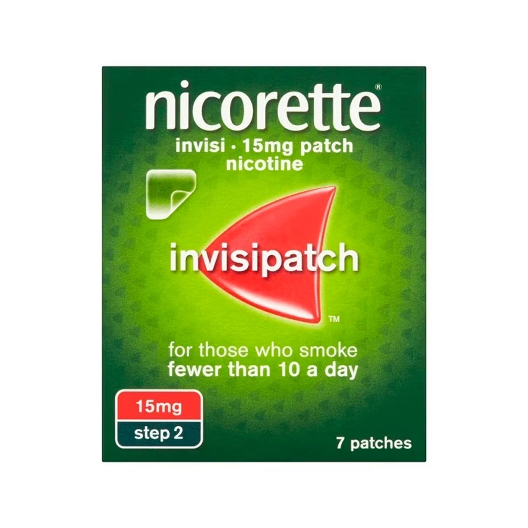 Nicorette Invisi 15mg Patch (7) - Step 2 - Shams Shopping Centre Nicorette  