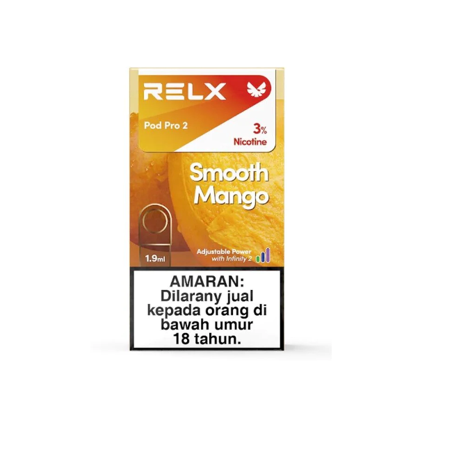 Relx Smooth Mango Pod 3% - Shams Shopping Centre Relx  