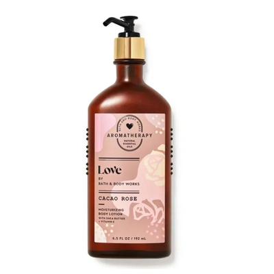 BBW Aromatherapy Love Cacao Rose Body Lotion 192ml - Shams Shopping Centre Bath & Body Works  