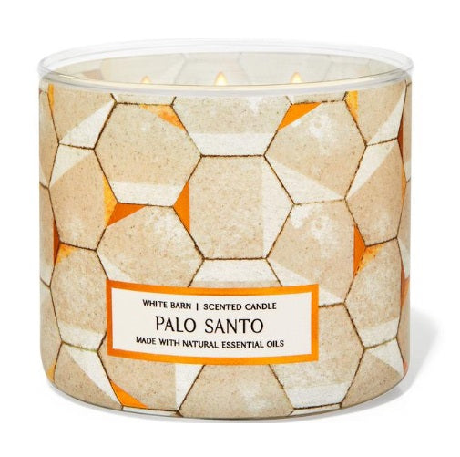 BBW White Barn Palo Santo Scented Candle 411g - Shams Shopping Centre Bath & Body Works  