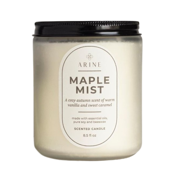 Arine Maple Mist Scented Candle 8.5oz - Shams Shopping Centre Arine  
