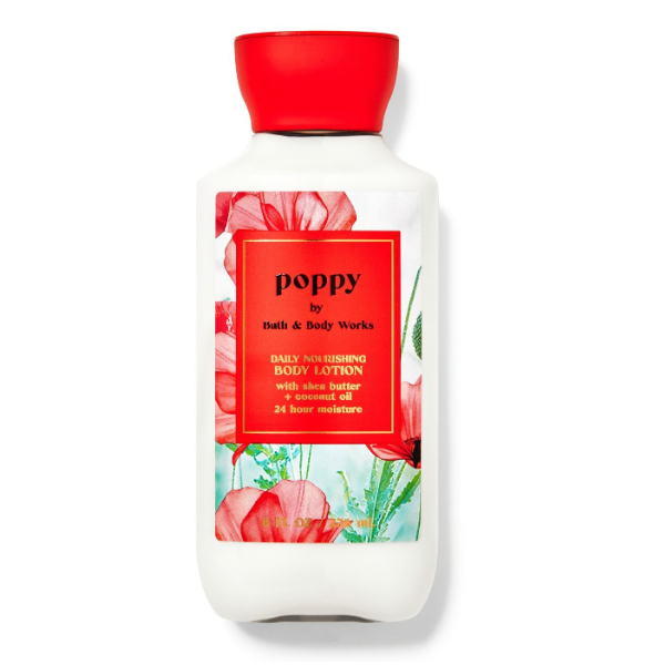 BBW Poppy Body Lotion 236ml - Shams Shopping Centre Bath & Body Works  