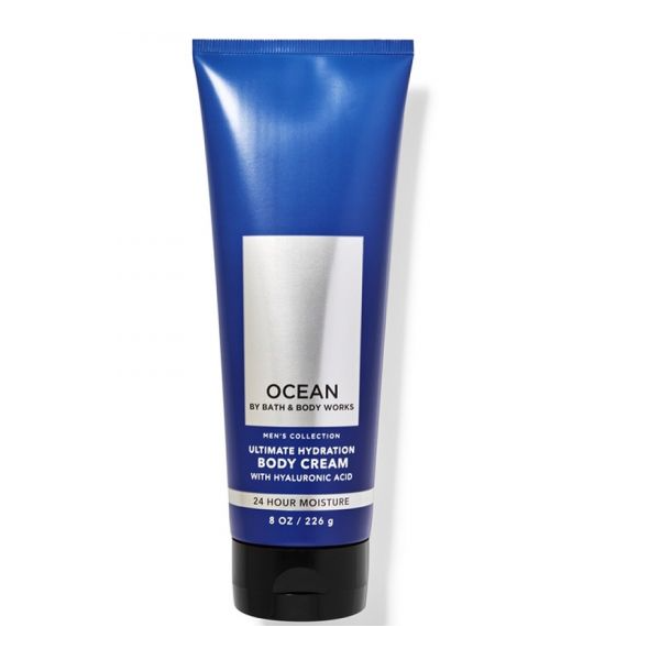 BBW Men's Ocean Body Cream 226g - Shams Shopping Centre Bath & Body Works  