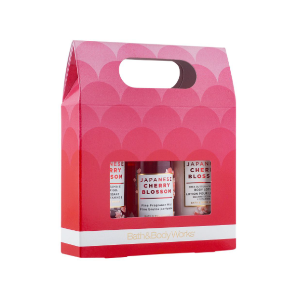 BBW Japanese Cherry Blossom Gift Set - Shams Shopping Centre Bath & Body Works  