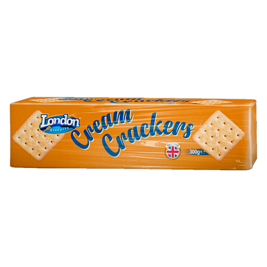 London Cream Crackers Biscuits 300g - Shams Shopping Centre London Biscuits  