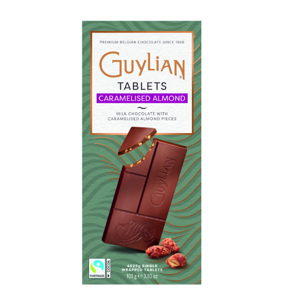 Guylian Caramelised Almond Bar 100g