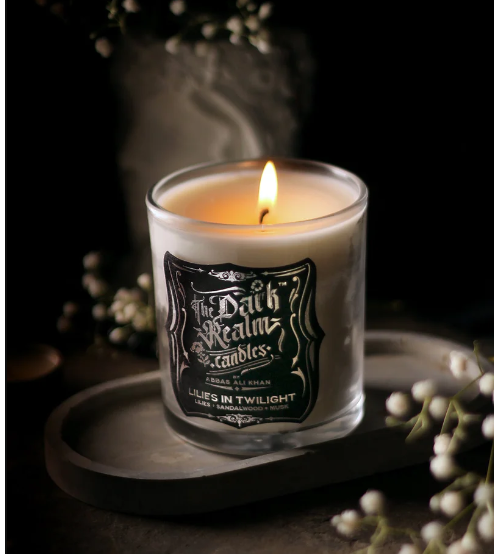 The Dark Realm Candle Lilies in Twilight - Shams Shopping Centre Dark Realm Candle  