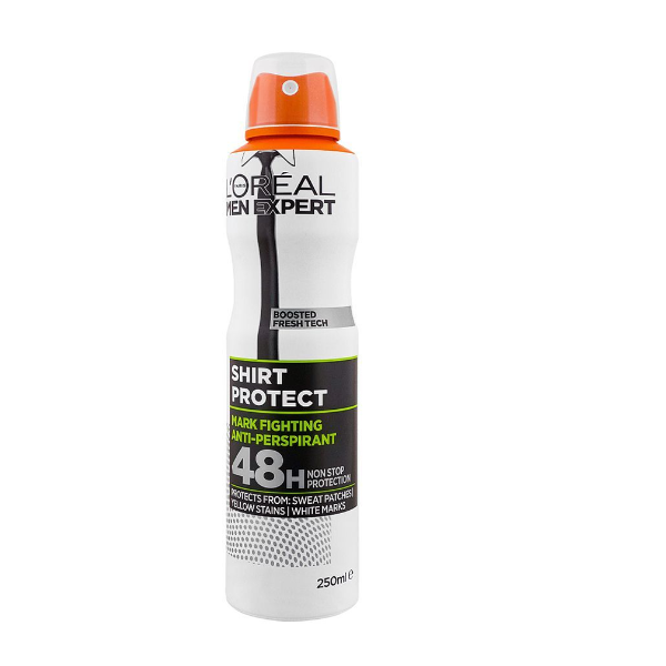 Loreal Men Expert Shirt Protect Refreshing Kich Deodorant 250ml - Shams Shopping Centre Loreal  