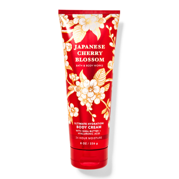 BBW Japanese Cherry Blossom Body Cream 226g - Shams Shopping Centre Bath & Body Works  