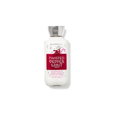 BBW Twisted Peppermint Body Lotion 236ml - Shams Shopping Centre Bath & Body Works  