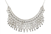 AMNA Yasmeen Heavy Necklace With Black Beads Jewelry ASJ-N10