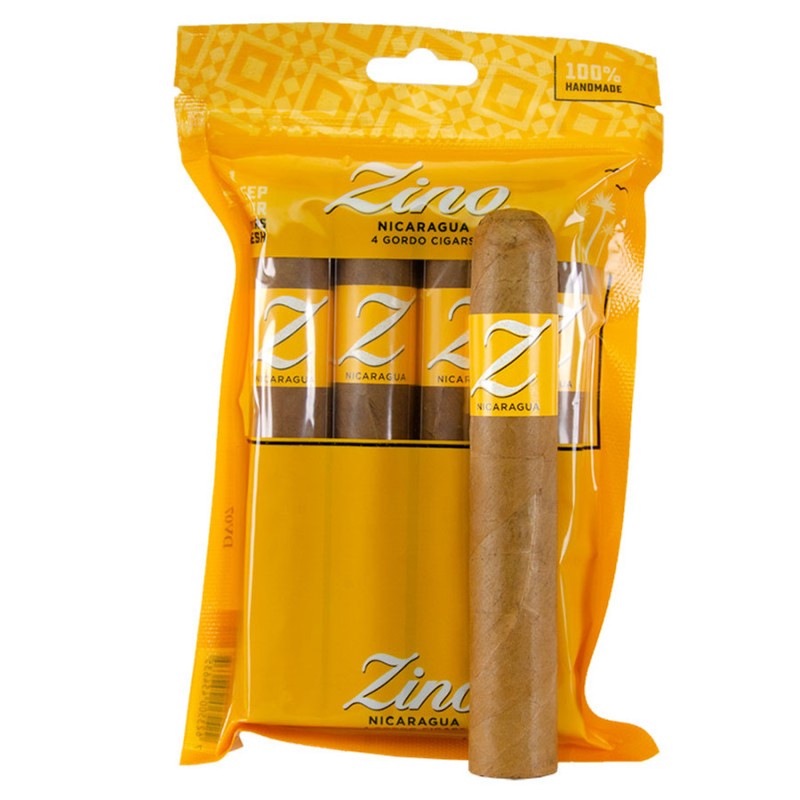 Zino Nicaragua 4 Gordo Cigar Pack (Pack Of 4 Cigars) - Shams Shopping Centre Zino Platinum  