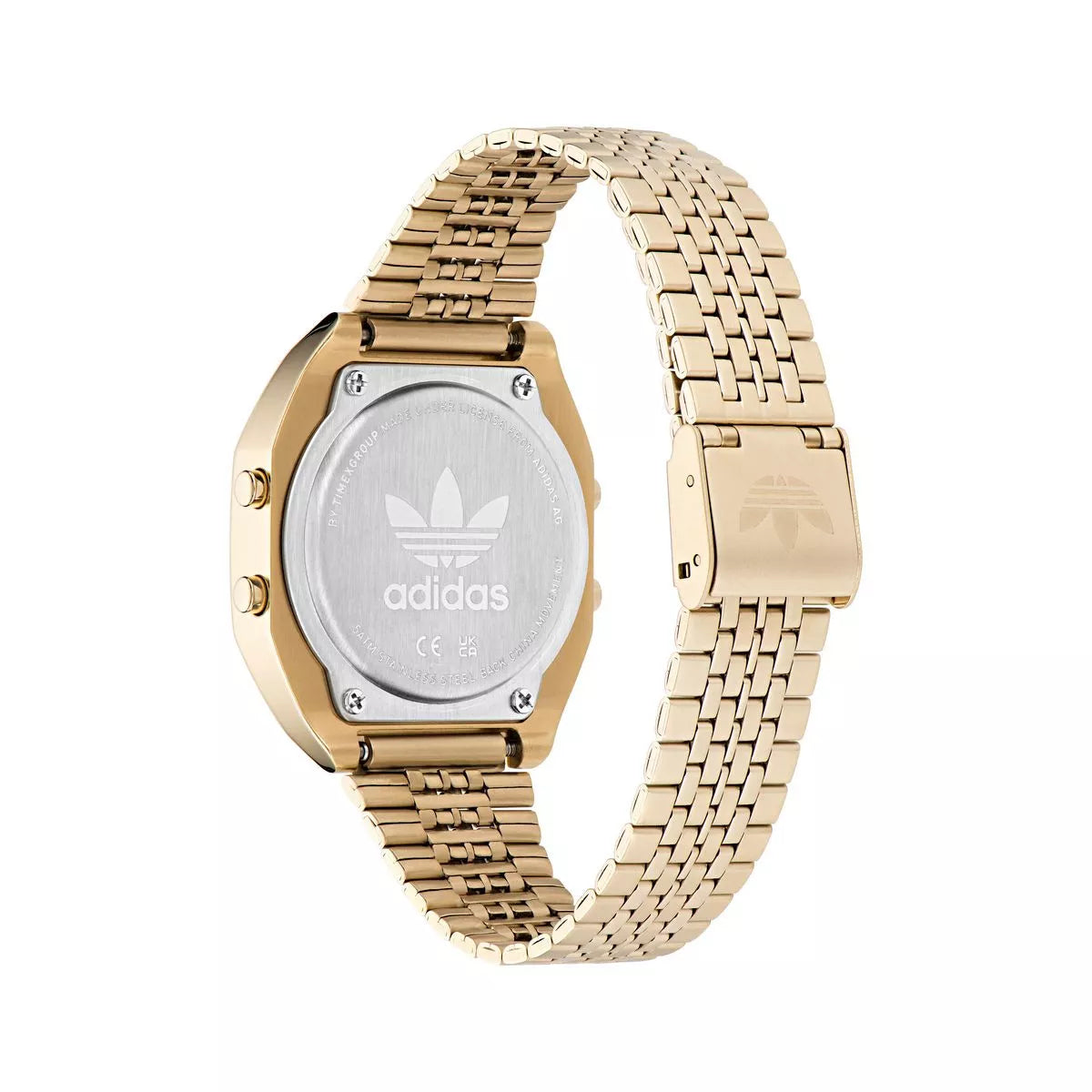 Adidas Stainless Steel Gold Tone Watch AOST23555