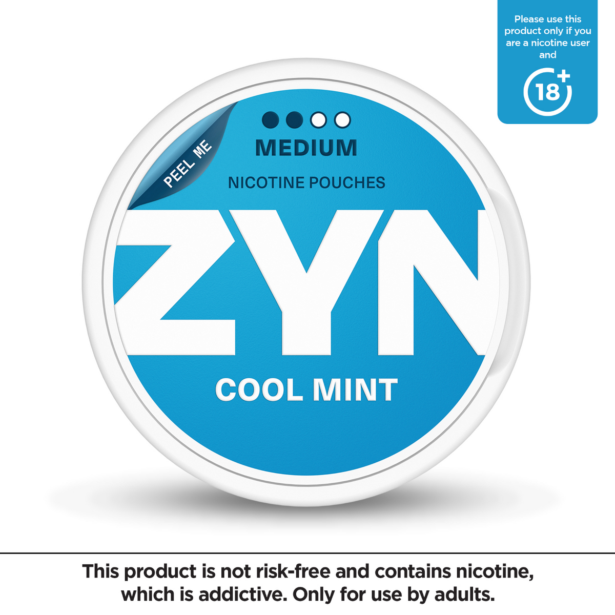 ZYN Cool Mint Medium Nicotine Pouches