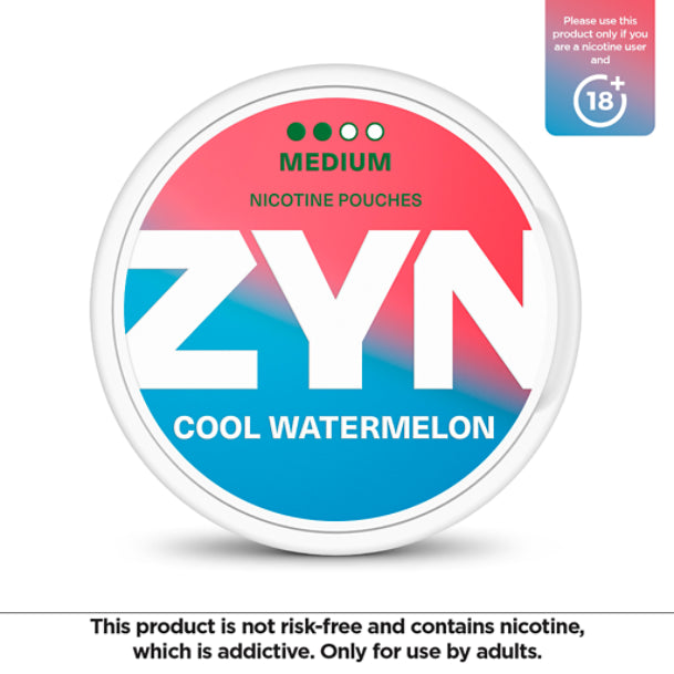 ZYN Cool Watermelon Medium Nicotine Pouches