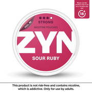 ZYN Sour Ruby Strong Nicotine Pouches