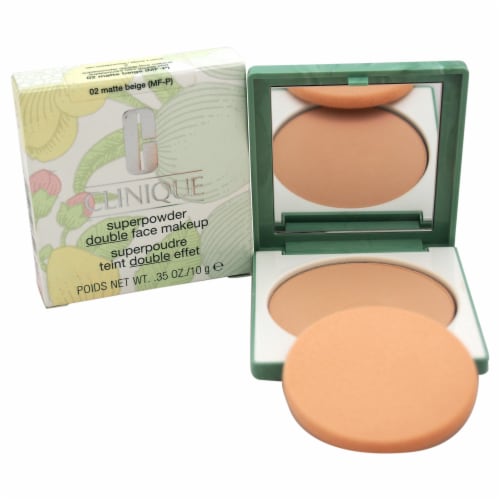 Clinique Superpowder Double Face Makeup Teint 02 Matte Beige 10g - Shams Shopping Centre Shams Shopping Centre  