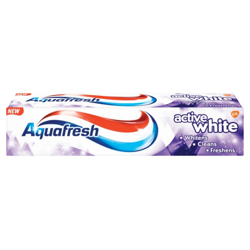 Aqua Fresh Active White 125ml - Shams Shopping Centre Aqua Fresh  