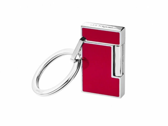 ST Dupont Lighter Shape Keyring Red 003048 - Shams Shopping Centre ST Dupont  