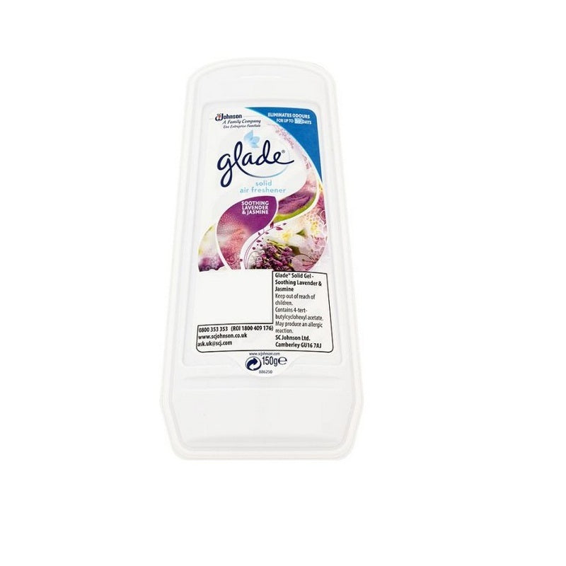 Glade Smooth Lavender & Jasmine Soid Air Freshener 150g - Shams Shopping Centre Glade  