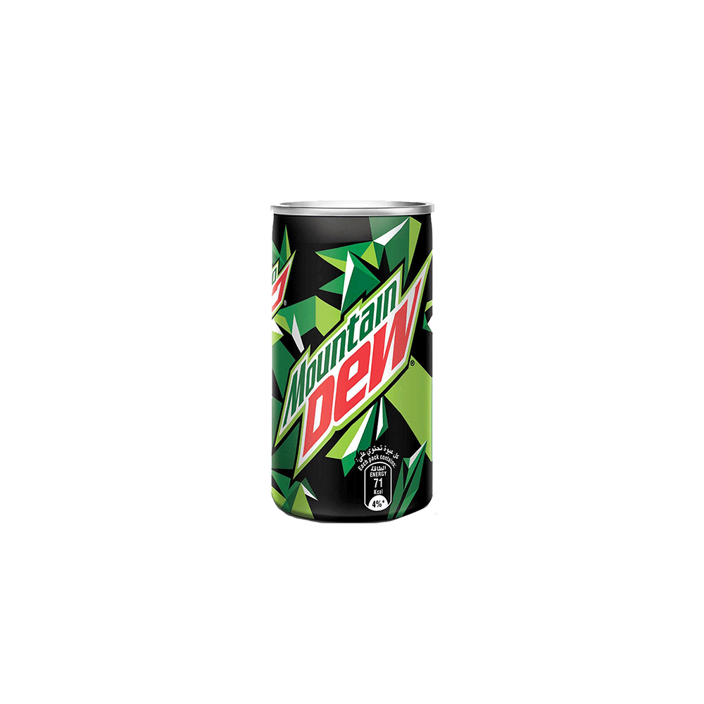 Mountain Dew Can 155ml - Shams Shopping Centre Pepsi  