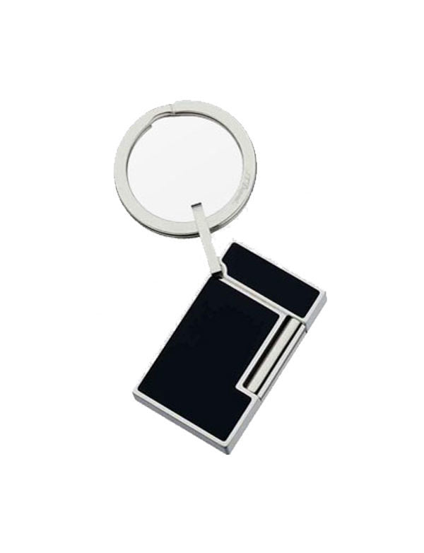 ST Dupont Lighter Shape Keyring Black 003046 - Shams Shopping Centre ST Dupont  