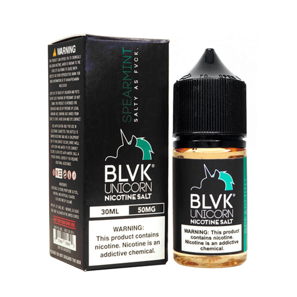 Blvk Nicotine Salt Spearmint 50mg 30ml - Shams Shopping Centre Elite  