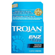 Trojan Enz Premium Lubricant 3 Condoms - Shams Shopping Centre Shams Shopping Centre  