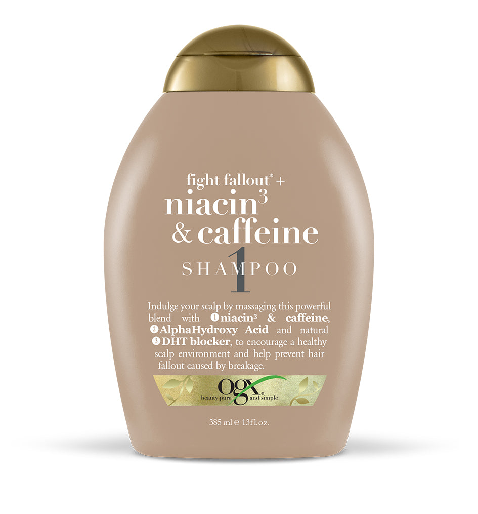 Organix Ogx Niacin & Caffeine Shampoo 385ml - Shams Shopping Centre Organix  