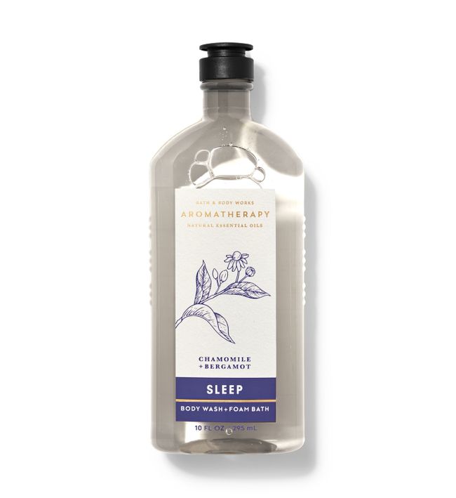 BBW Aromatherapy Sleep Chamomile +Bergamont Body Wash 295ml - Shams Shopping Centre Bath & Body Works  