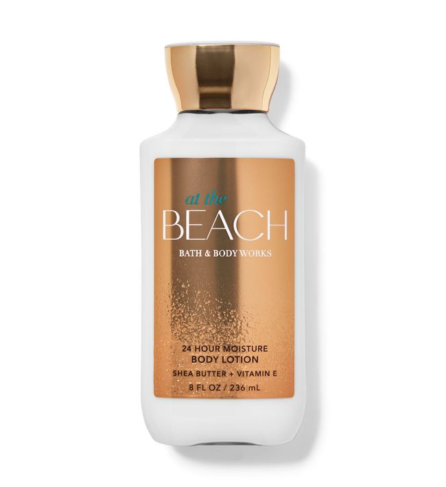 BBW At The Beach Shea Butter +Vitamin E Body Lotion 236ml - Shams Shopping Centre Bath & Body Works  