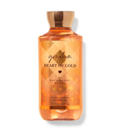 BBW Gingham Heart of Gold Shower Gel 295ml - Shams Shopping Centre Bath & Body Works  