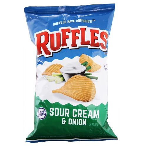 Ruffles Sour Cream & Onion 6.5oz - Shams Shopping Centre Ruffles  
