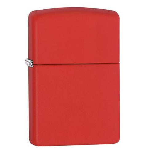 Zippo Lighter Regular Red Matte 233 - Shams Shopping Centre Zippo  