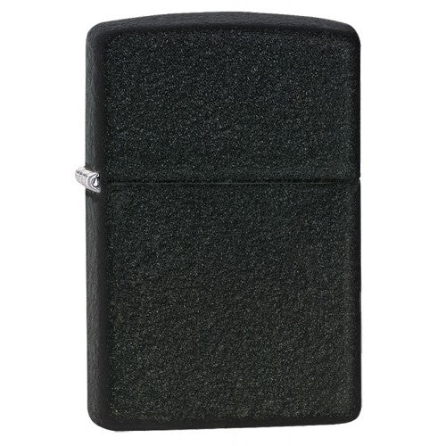 Zippo Lighter 236 Reg Black Crackle - Shams Shopping Centre Zippo  