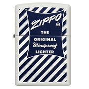 Zippo Lighter Zippo Blue White 1958-59 29413 - Shams Shopping Centre Zippo  