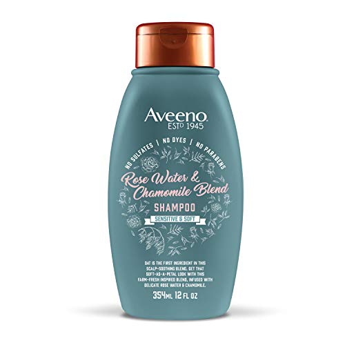 Aveeno Rose Water & Chamomile Blend Shampoo 354ml - Shams Shopping Centre Aveeno  