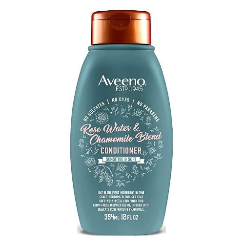 Aveeno Rose Water & Chamomile Blend Conditioner 354ml - Shams Shopping Centre Aveeno  